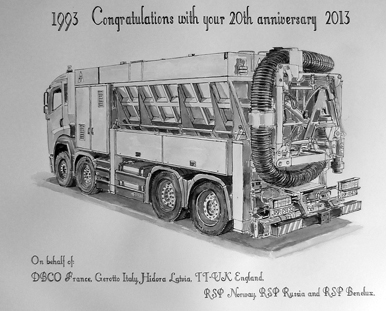 pentekening cadeau-idee